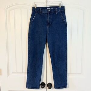 Old Navy Sky Hi Straight Extra High Rise Denim Jeans Women’s Size 8